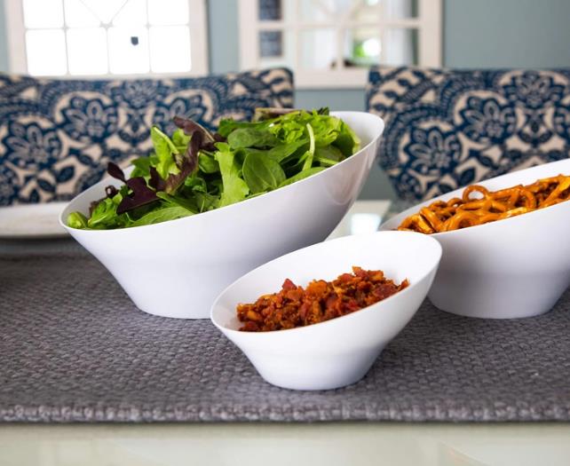 Can Slanted Disposable Bowls Be Used for Both Indoor And Outdoor Events