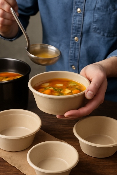 Custom Printed Disposable Bowls