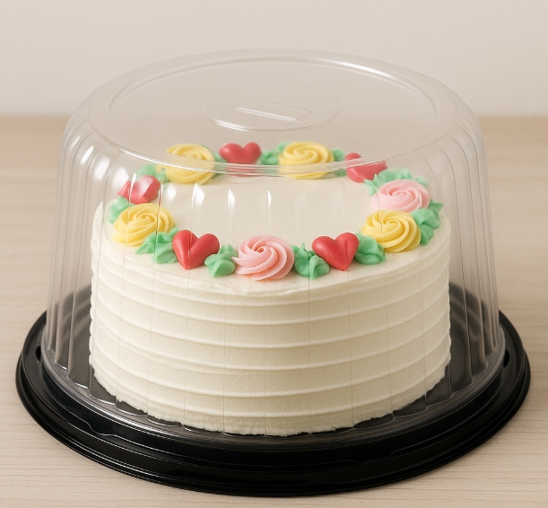 Are Disposable Cake Holders with Lids Safe for Transporting Cakes?