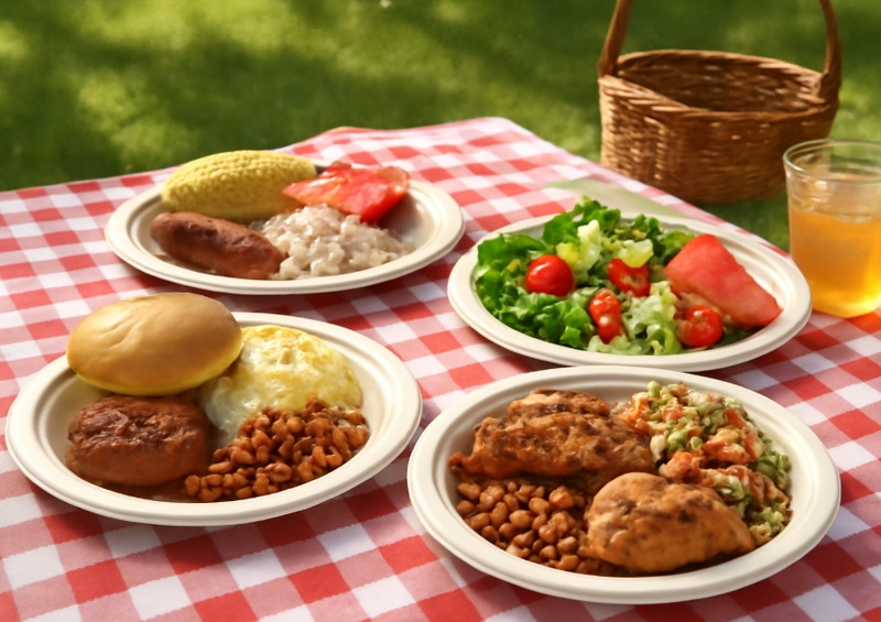 Can 10in Heavy Duty Disposable Plates Handle Hot Foods?