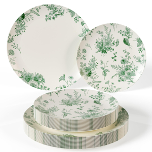 Microwave Safe Disposable Plates