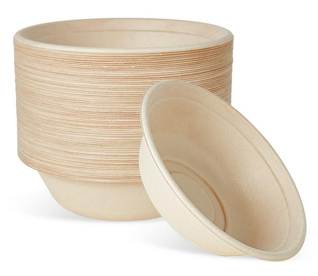 ecofriendly bioplastic disposable soup bowl