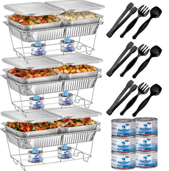 How To Make Lids for Disposable Chafing Pans 1