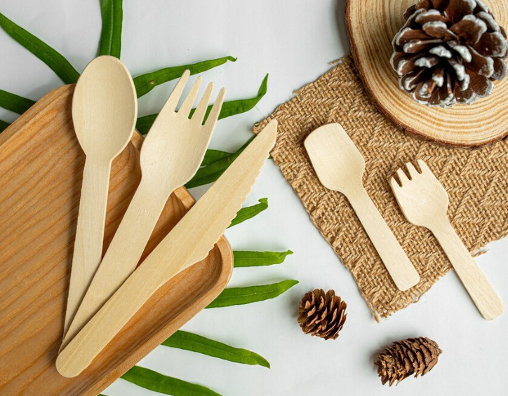 What Are The Most Stylish Designs of Disposable Wooden Tableware?
