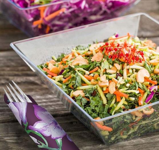 Are Disposable Salad Bowls with Separators Ideal for Portion Control?
