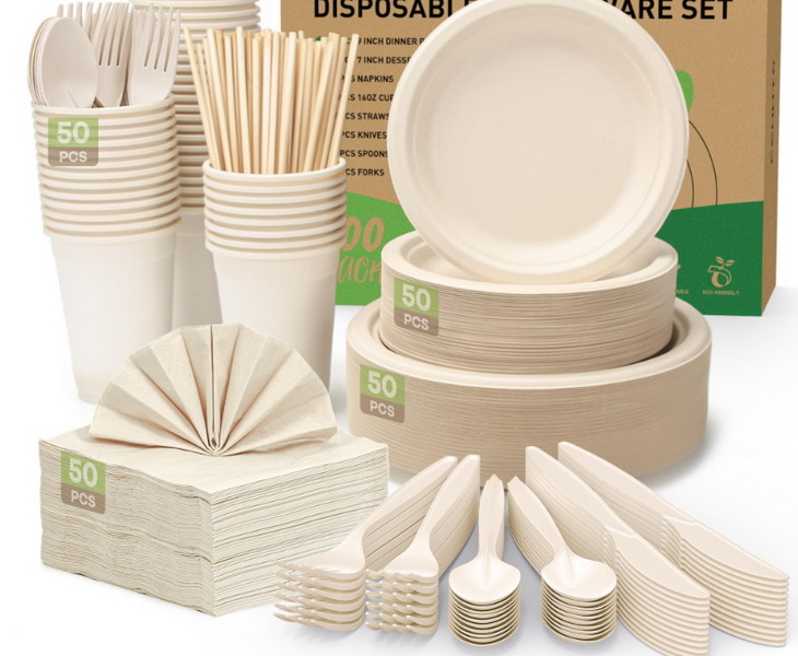 Are Disposable Plates with Cup Holders Eco-Friendly?