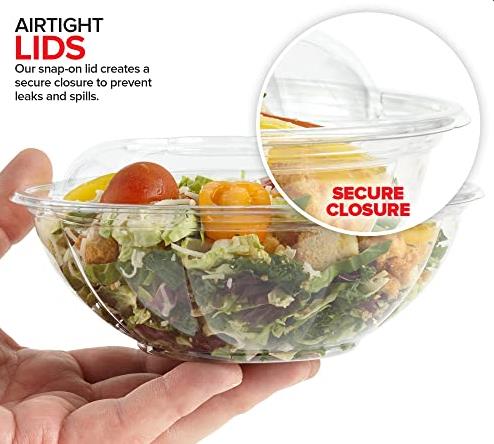 Why Disposable Salad Bowls with Lids Are Perfect for Takeout?