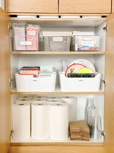 Store Unopened Boxes of Disposable Plates_1