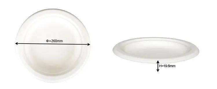 10 Inch Round Plate Size