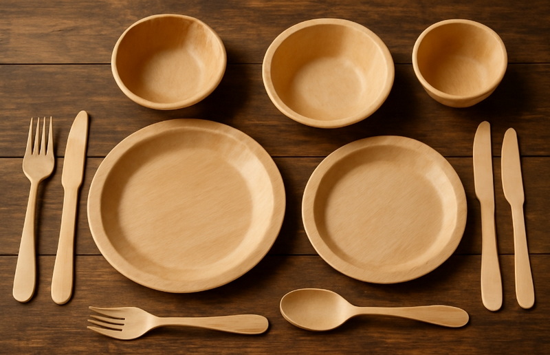 Why Choose Wooden Disposable Tableware Over Plastic?