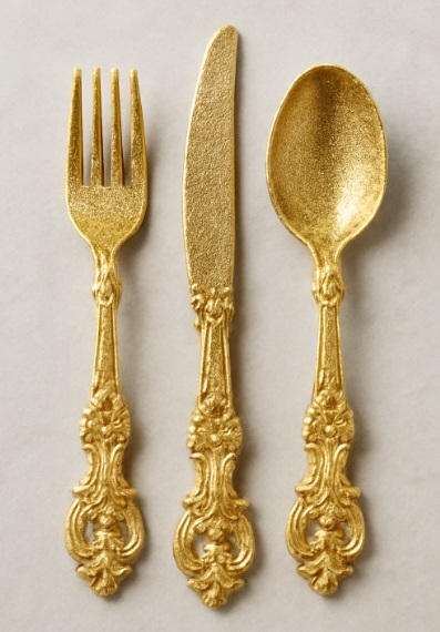 Elegant Plastic Silverware
