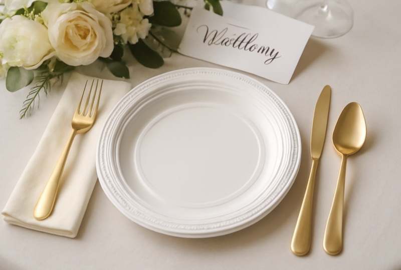 Can I Get Elegant Bulk Disposable Tableware for Weddings?
