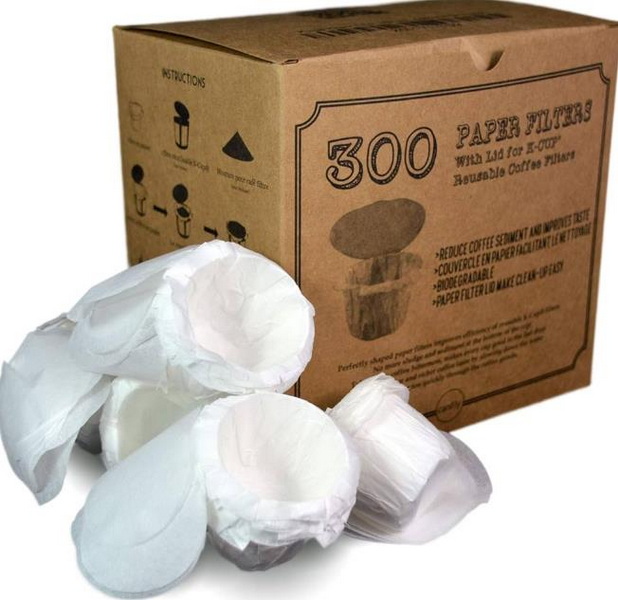 Can Fly Disposable K-cup Paper Filter with Lid