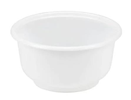 white soup bowl disposable