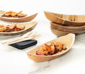 palm leaf slanted disposable bowl 1