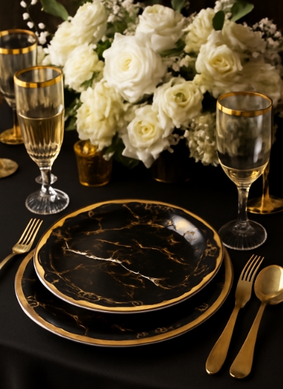 Wedding Disposable Plates