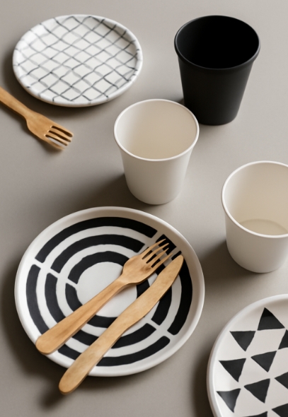 Disposable Tea Party Tableware