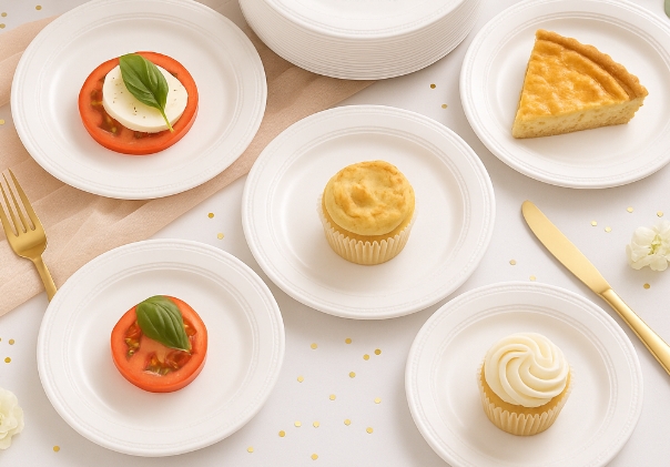 What Makes Laura Stein White 7 Inch Plates Ideal for Parties?