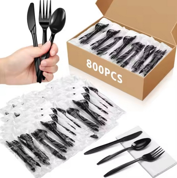 Eco Friendly Wrapped Cutlery