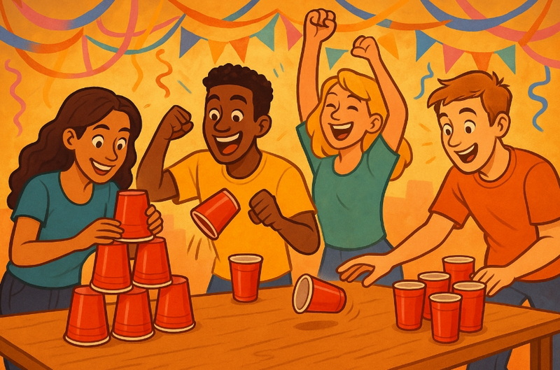 Kids Games With Cups