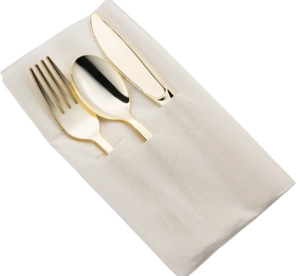 Gold Disposable Cutlery_1