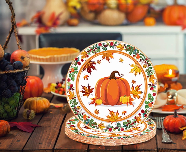 Why Choose Fall Disposable Tableware for Your Next Event?