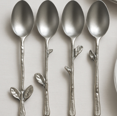 Are Michael Aram Silver Disposable Spoons Reusable?