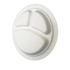 10 Inch 3 Compartment Round Plate