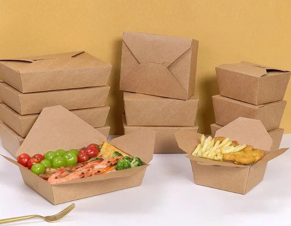 Kraft Paper Disposable Containers