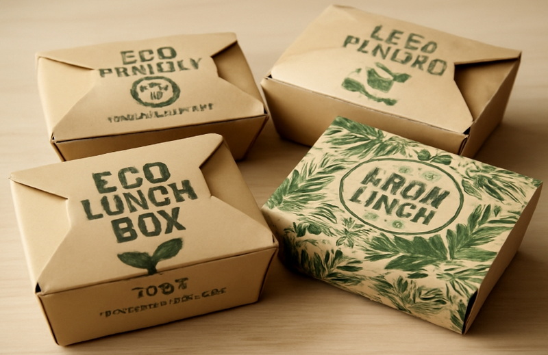 Disposable Paper Lunch Box