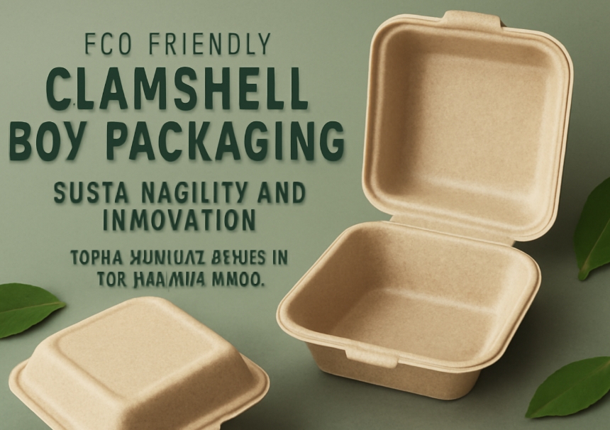 Eco Friendly Clamshell Box