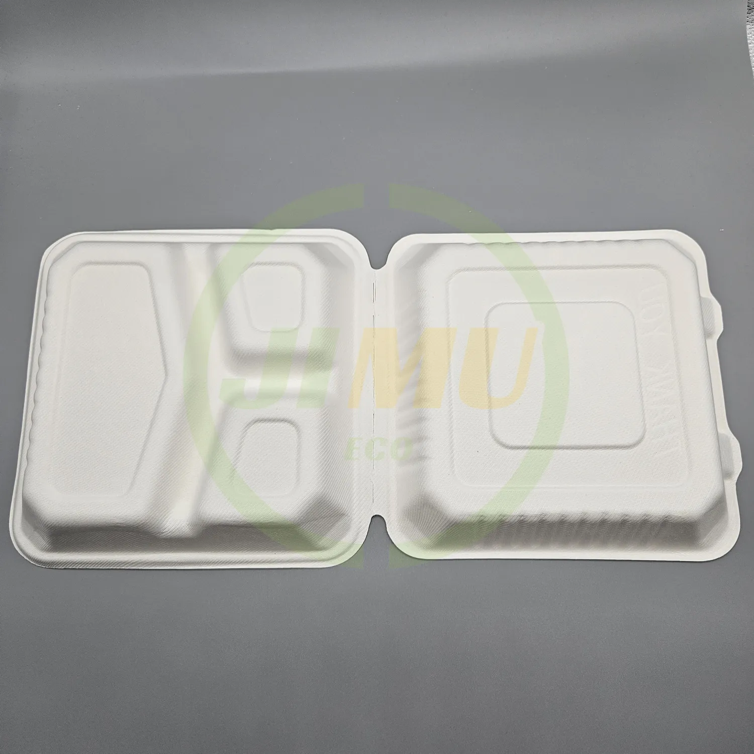 9 Inch 3 Compartment Square Burger Box
