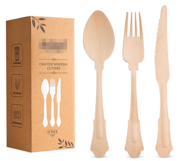 Disposable Wooden Tableware_1