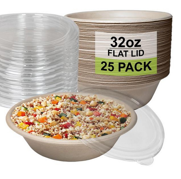disposable serving bowl with lid 2
