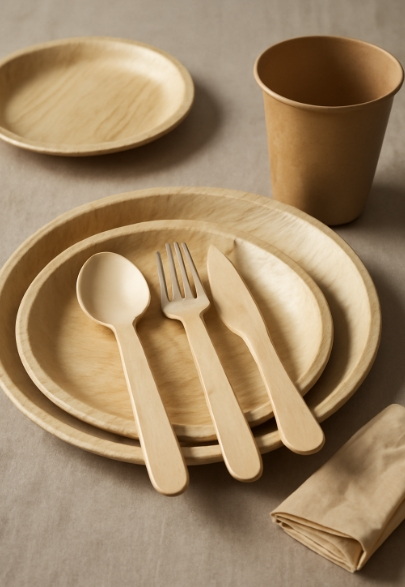Recyclable Disposable Plates