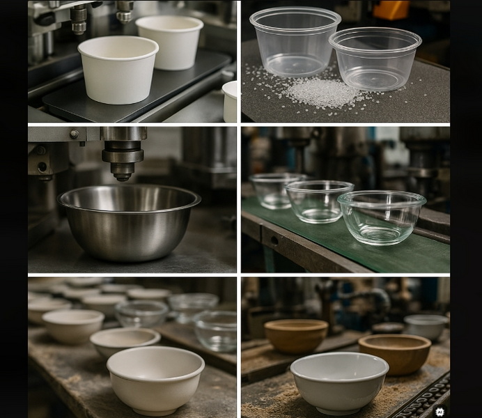 What Materials Are Used in Bowl And Lid Manufacturing?