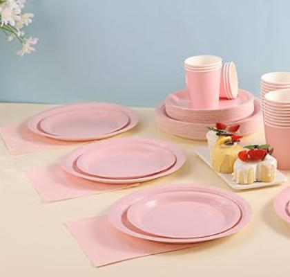 Mongolia Party Supplies Plates