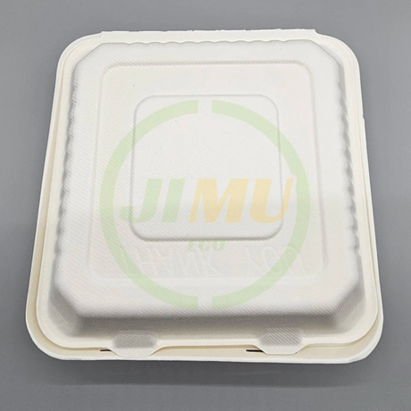9 Inch 3 Compartment Square Burger Box