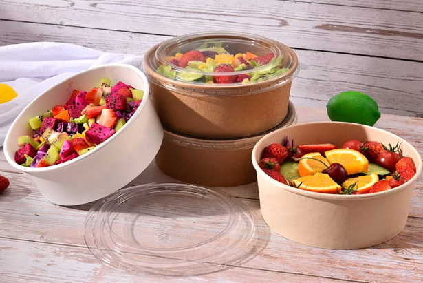 Can A Disposable Salad Bowl with 3 Compartments Keep My Cheese Fresh?