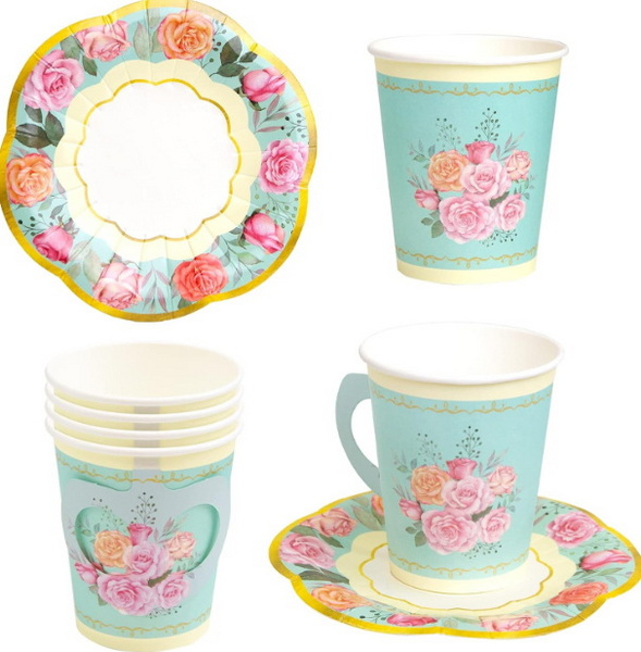 Disposable Cups And Saucers_2