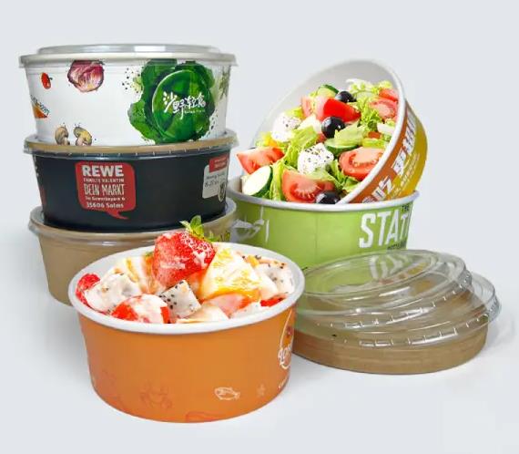 disposable salad paper bowl maker