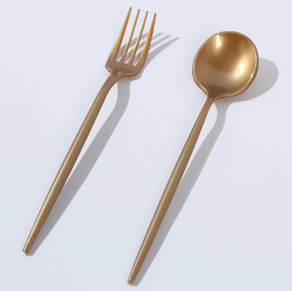Why Choose Gold Disposable Cutlery for Your Next Event?
