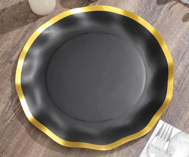 Why Are Matte Black Disposable Plates So Popular for Events?