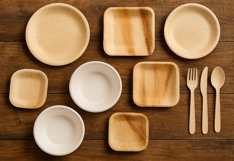 Recyclable Disposable Plates