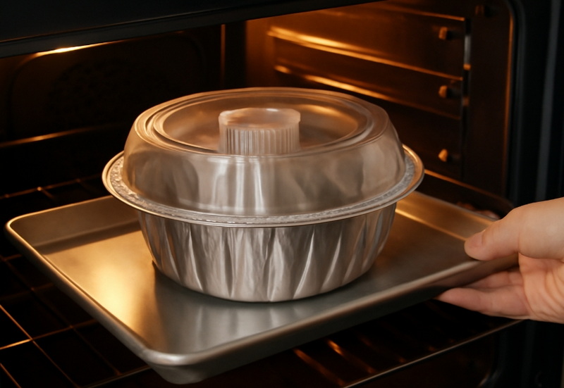 Can You Bake Directly in A Disposable Bundt Pan With Lid?