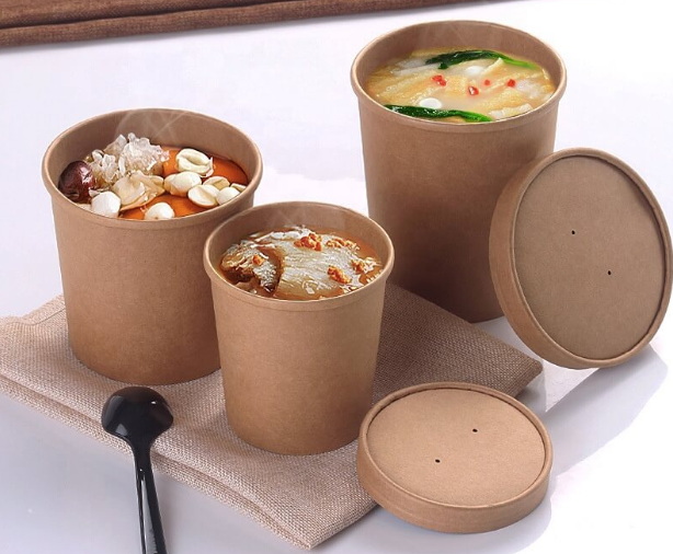 What Materials Are Used in Disposable Soup Cups with Lids?