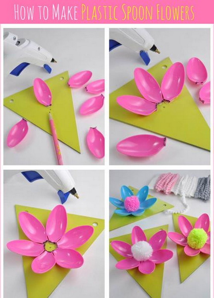 How To Make Disposable Spoon Flower