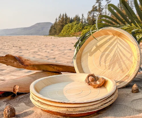 Round Areca Palm Leaf Disposable Plates_3.jpg