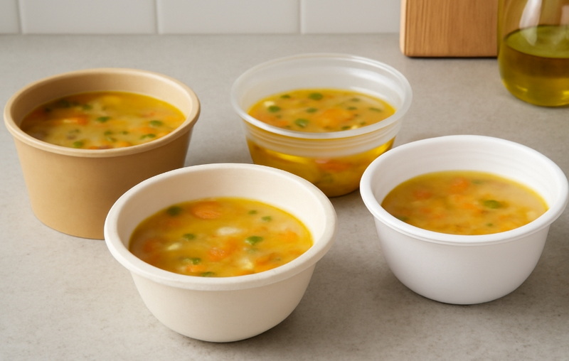 Paper Soup Bowls