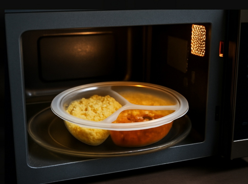 Disposable Thali With Lid